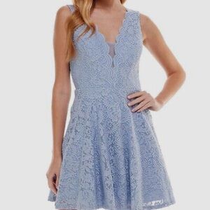 City Studio Formal Lace Dress